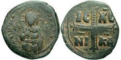 1 Follis Impero bizantino (330-1453) Bronzo Michele IV (1010-1041)