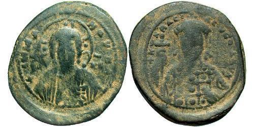 1 Follis Impero bizantino (330-1453) Bronzo Costantino X Ducas (1006-1067)