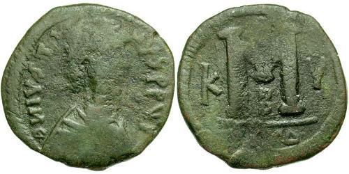 1 Follis Impero bizantino (330-1453) Bronzo Giustino I (450-527)
