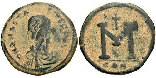 1 Follis Impero bizantino (330-1453) Bronzo Anastasio I (430-518)