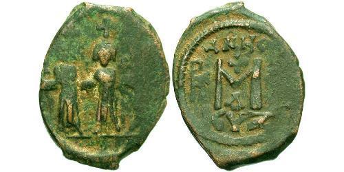 1 Follis Impero bizantino (330-1453) Bronzo Eraclio (575-641)