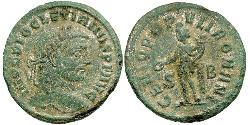 1 Follis Impero romano (27BC-395) Bronzo Diocleziano (244-311)
