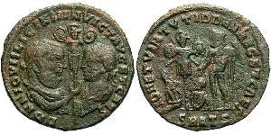 1 Follis Impero romano (27BC-395) Bronzo Licinius II (315-326)