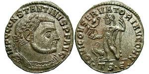 1 Follis Impero romano (27BC-395) Bronzo Costantino I (272 - 337)