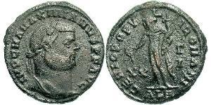 1 Follis Impero romano (27BC-395) Bronzo Massimiano (250-310)