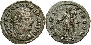 1 Follis Impero romano (27BC-395) Bronzo Licinio I (265-324)