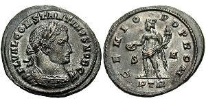 1 Follis Impero romano (27BC-395) Bronzo Costantino I (272 - 337)