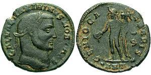 1 Follis Impero romano (27BC-395) Bronzo Massimino II (270 - 313)