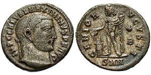 1 Follis Impero romano (27BC-395) Bronzo Massimino II (270 - 313)