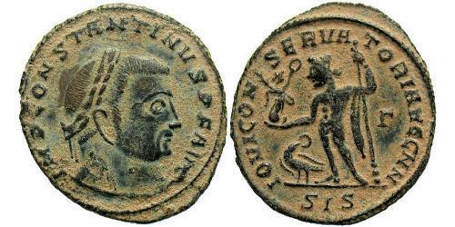 1 Follis Impero romano (27BC-395) Bronzo Costantino I (272 - 337)