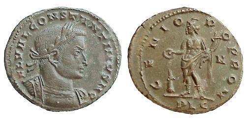1 Follis Impero romano (27BC-395) Bronzo Costantino I (272 - 337)