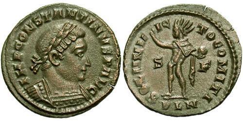 1 Follis Impero romano (27BC-395) Bronzo Costantino I (272 - 337)