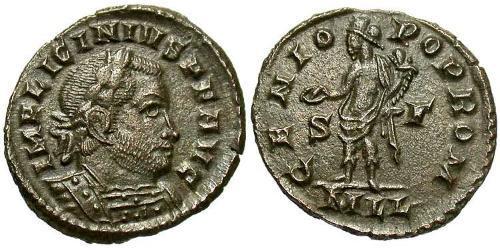 1 Follis Impero romano (27BC-395) Bronzo Licinio I (265-324)