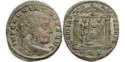 1 Follis Western Roman Empire (285-476) 青铜 Maxentius (278-312)