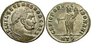 1 Follis Western Roman Empire (285-476) 青铜 Severus II (?- 307)
