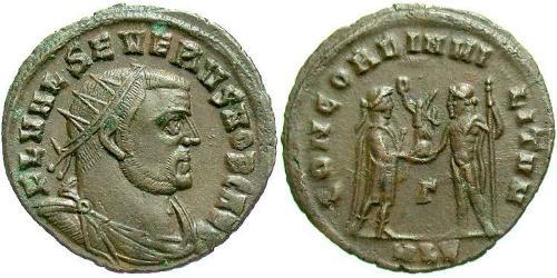 1 Follis Western Roman Empire (285-476) 青铜 Severus II (?- 307)
