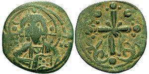 1 Follis 拜占庭帝国 青铜 Nicephorus III Botaniates (1020-1081)