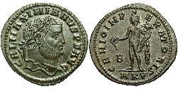 1 Follis 羅馬帝國 青铜 伽列里乌斯