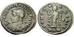 1 Follis 羅馬帝國 青铜 君士坦丁大帝
