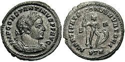 1 Follis 羅馬帝國 青铜 君士坦丁大帝