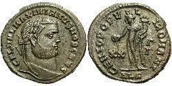 1 Follis 羅馬帝國 青铜 伽列里乌斯