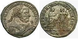 1 Follis 羅馬帝國 青铜 Diocletian (244-311)