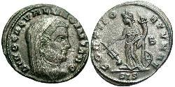 1 Follis 羅馬帝國 青铜 伽列里乌斯