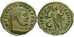 1 Follis 羅馬帝國 青铜 Licinius I (265-324)