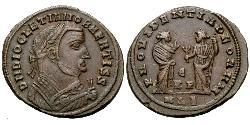 1 Follis 羅馬帝國 青铜 Diocletian (244-311)