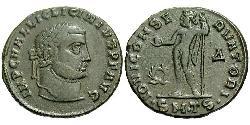 1 Follis 羅馬帝國 青铜 Licinius I (265-324)
