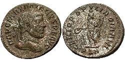 1 Follis 羅馬帝國 青铜 Maximianus (250-310)