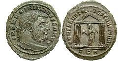 1 Follis 羅馬帝國 青铜 Maximianus (250-310)