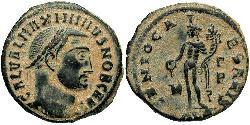 1 Follis 羅馬帝國 青铜 Maximinus II (270 - 313)