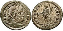 1 Follis 羅馬帝國 青铜 Diocletian (244-311)