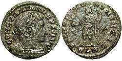 1 Follis 羅馬帝國 青铜 君士坦丁大帝