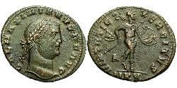 1 Follis 羅馬帝國 青铜 伽列里乌斯