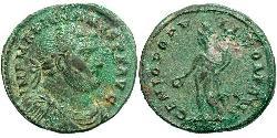 1 Follis 羅馬帝國 青铜 Maximianus (250-310)