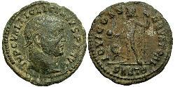 1 Follis 羅馬帝國 青铜 Licinius I (265-324)