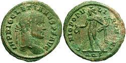 1 Follis 羅馬帝國 青铜 Diocletian (244-311)