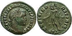 1 Follis 羅馬帝國 青铜 Maximinus II (270 - 313)