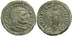 1 Follis 羅馬帝國 青铜 伽列里乌斯
