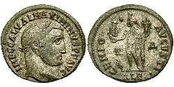 1 Follis 羅馬帝國 青铜 Maximinus II (270 - 313)