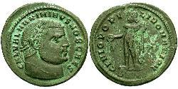 1 Follis 羅馬帝國 青铜 Maximinus II (270 - 313)
