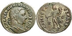 1 Follis 羅馬帝國 青铜 Maximinus II (270 - 313)