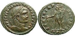 1 Follis 羅馬帝國 青铜 伽列里乌斯