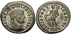 1 Follis 羅馬帝國 青铜 Maximianus (250-310)