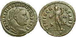 1 Follis 羅馬帝國 青铜 Maximinus II (270 - 313)