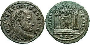 1 Follis 羅馬帝國 青铜 君士坦丁大帝