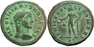1 Follis 羅馬帝國 青铜 伽列里乌斯