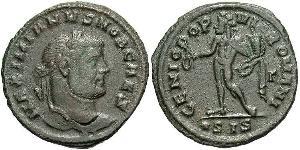 1 Follis 羅馬帝國 青铜 伽列里乌斯